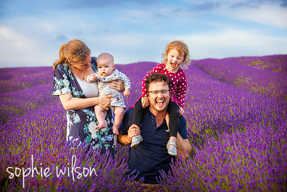 HitchinLavenderFamilyPhotoshoot