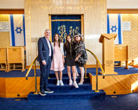 Holly and Issy Bat Mitzvah Friday and sunday May 2025-2