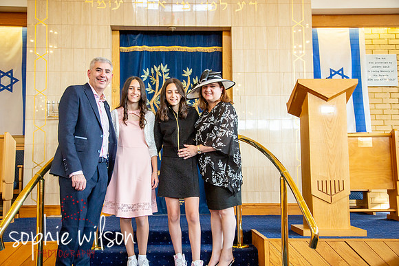 Holly and Issy Bat Mitzvah Friday and sunday May 2025-8