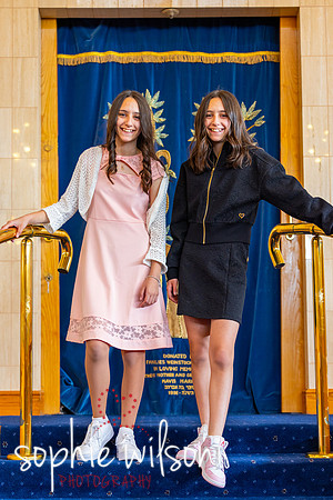 Holly and Issy Bat Mitzvah Friday and sunday May 2025-18