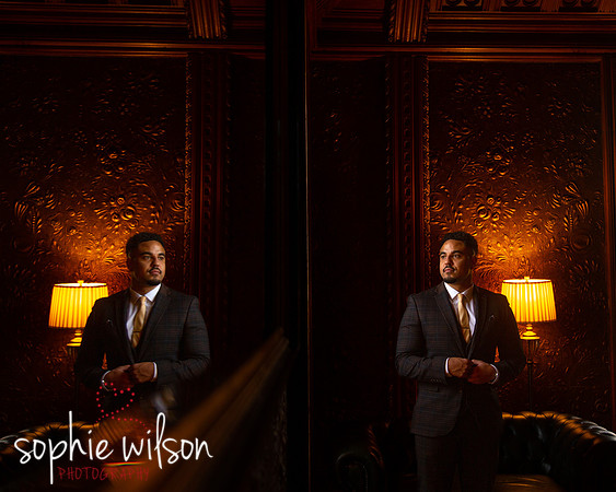 Wedding Groom Prep Photography