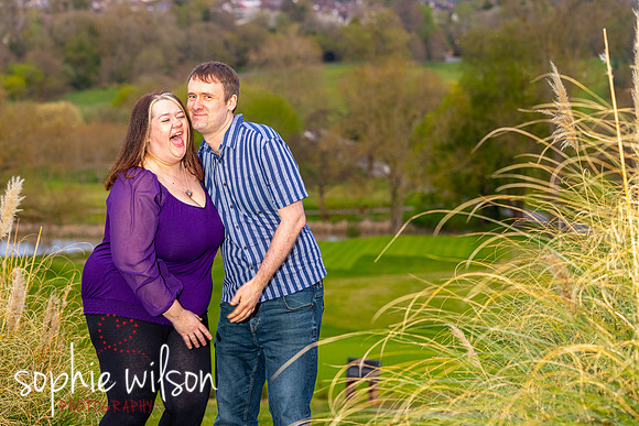 TelanaAndJoeTheGrovePreWeddingShoot-84