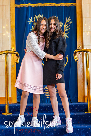 Holly and Issy Bat Mitzvah Friday and sunday May 2025-22