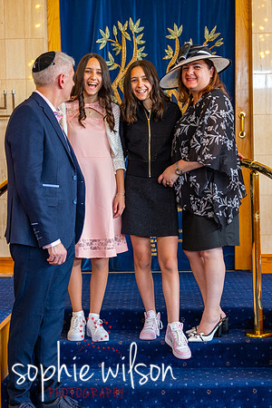 Holly and Issy Bat Mitzvah Friday and sunday May 2025-27