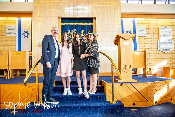 Holly and Issy Bat Mitzvah Friday and sunday May 2025-12