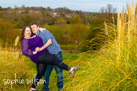 TelanaAndJoeTheGrovePreWeddingShoot-88
