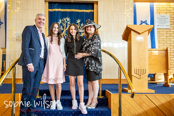 Holly and Issy Bat Mitzvah Friday and sunday May 2025-9