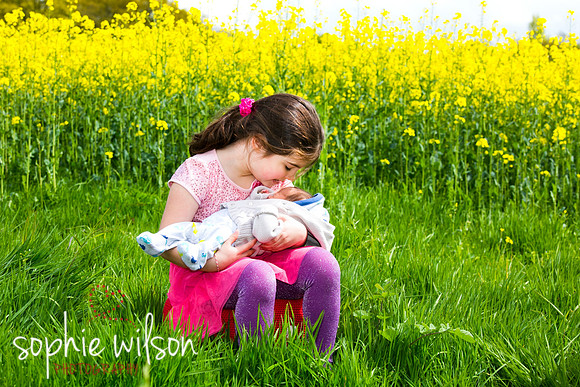 Locationportraitphotographyrapeseedcrop