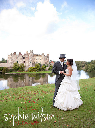 Wedding Couple Leeds Castle
