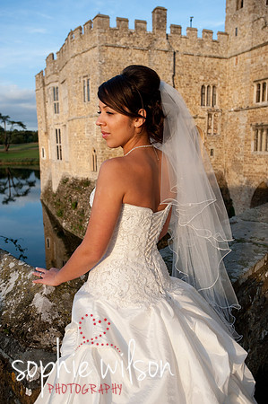 Leeds Castle Bride Photography