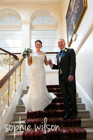 Bride and father of the bride