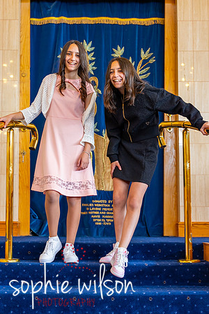 Holly and Issy Bat Mitzvah Friday and sunday May 2025-16