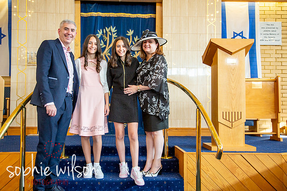 Holly and Issy Bat Mitzvah Friday and sunday May 2025-10