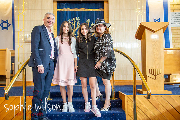 Holly and Issy Bat Mitzvah Friday and sunday May 2025-5