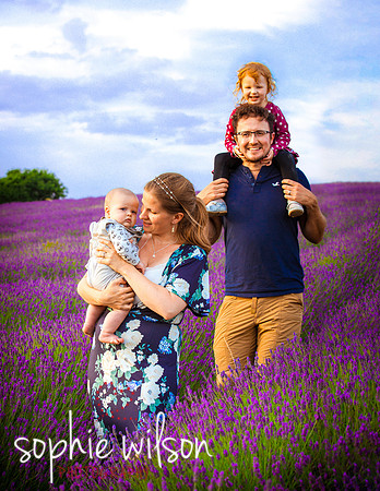HitchinLavenderFamilyPhotoshoot