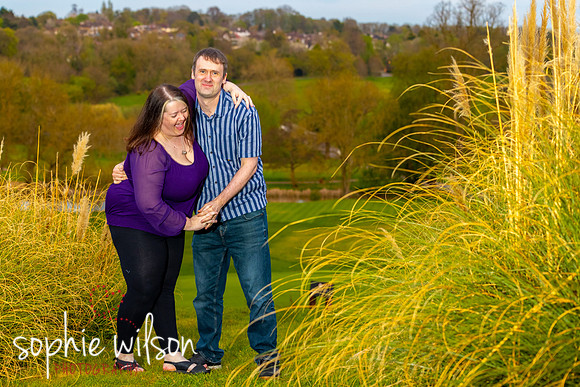 TelanaAndJoeTheGrovePreWeddingShoot-87