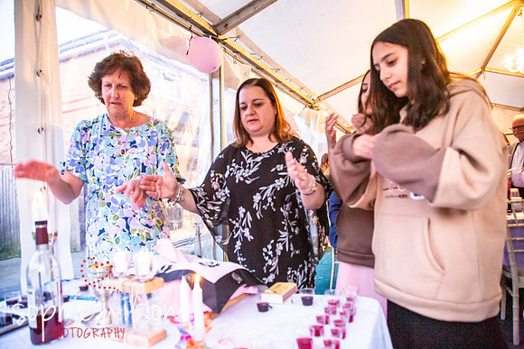 Bat Mitzvah Friday night dinner-Bat Mitzvah family gathering - Friday 2nd May-314