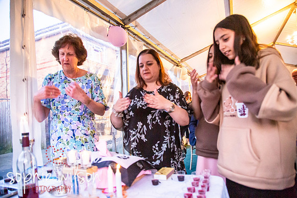 Bat Mitzvah Friday night dinner-Bat Mitzvah family gathering - Friday 2nd May-313