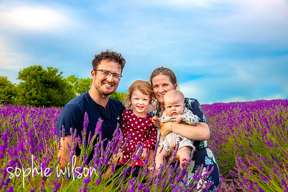 HitchinLavenderFamilyPhotoshoot